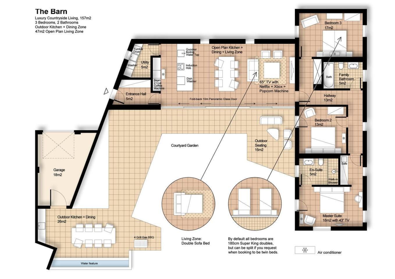 Hotel 14 Acres - Luxury Countryside Retreats Market Harborough Zimmer foto